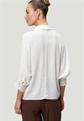 Bluse mit Fledermausärmeln offwhite