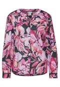 Bluse mit Flower Print magnolia pink
