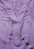Bluse mit Folienprint gentle lilac melange