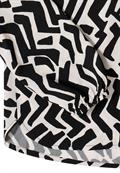 Bluse mit Grafikmuster light greige
