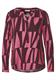 Bluse mit grafischem Print legend rose