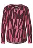 Bluse mit grafischem Print legend rose