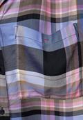 Bluse mit Karomuster dazzling blue