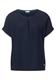 Bluse mit Klappenkragen deep blue