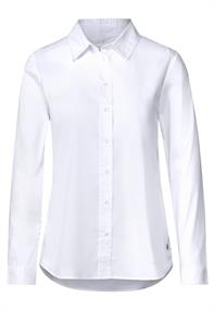 Bluse mit Knopfleiste white