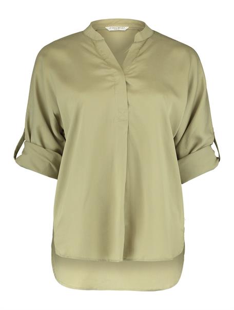 Bluse mit langem Ärmel khaki