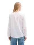 Bluse mit leichten Ballonärmeln multicolor stitching