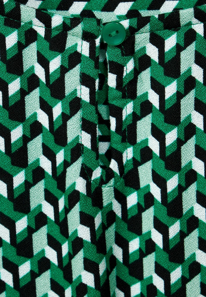 Cecil Damen Langarmbluse Bluse mit Minimalprint easy green bequem online  kaufen bei