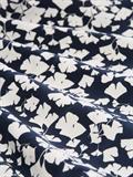 Bluse mit Muster blue ginkgo minimal