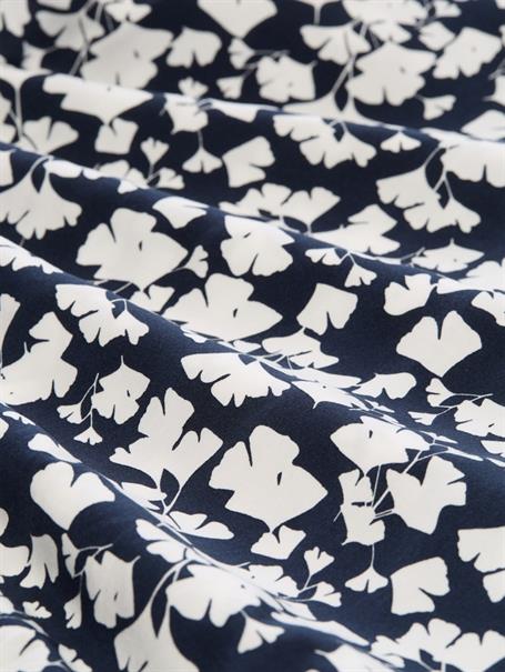 Bluse mit Muster blue ginkgo minimal