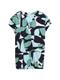 Bluse mit Muster green dots and shapes design