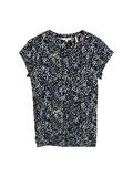 Bluse mit Muster multicolor navy dot structure