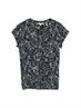 Bluse mit Muster multicolor navy dot structure