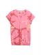 Bluse mit Muster pink big floral shapes design