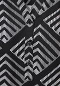 Bluse mit Ornamentprint black