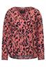 Bluse mit Print Mix rose pepper