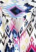 Bluse mit Print vanilla white