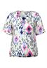Bluse mit Print vanilla white