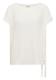 Bluse mit Rundhals und Knotendetail vanilla white