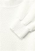 Bluse mit Schleifendetail off white