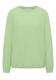 Bluse mit Smock-Ausschnitt bamboo green