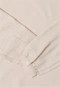 Bluse mit Smock-Ausschnitt pearl beige