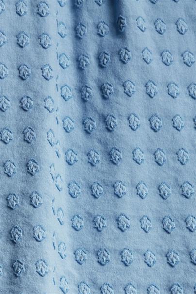Bluse mit Stickereien grey blue