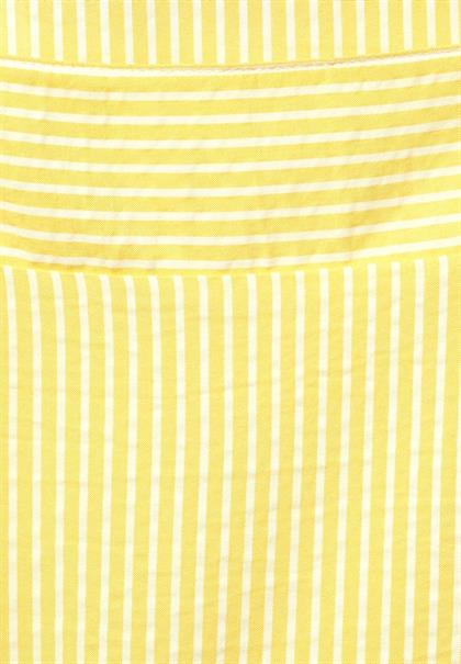 Bluse mit Streifen Print merry yellow
