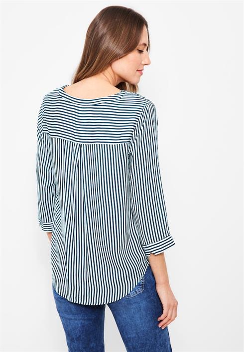 bluse-mit-streifen-teal-blue