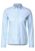 Bluse mit Streifenmuster faded blue