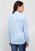 Bluse mit Streifenmuster faded blue