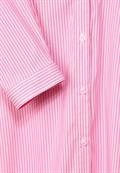 Bluse mit Streifenmuster fresh pink