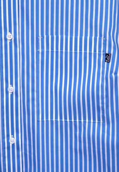 Bluse mit Streifenmuster just blue