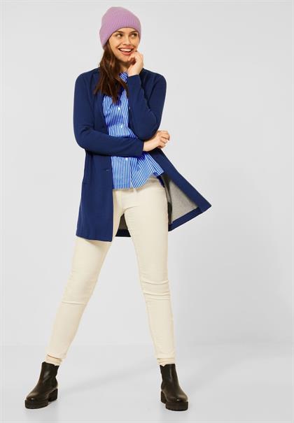 Bluse mit Streifenmuster just blue