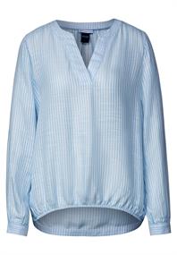 Bluse mit Streifenmuster light splash blue