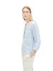 Bluse mit Streifenmuster offwhite blue vertical stripe