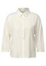 Bluse mit Streifenstruktur vanilla white