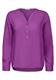 Bluse mit Turn-Up iced violet