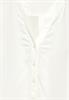 Bluse mit Turn-Up vanilla white