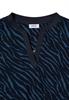 Bluse mit Zebra Print urban dark blue