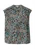 Bluse schwarz|mehrfarbig
