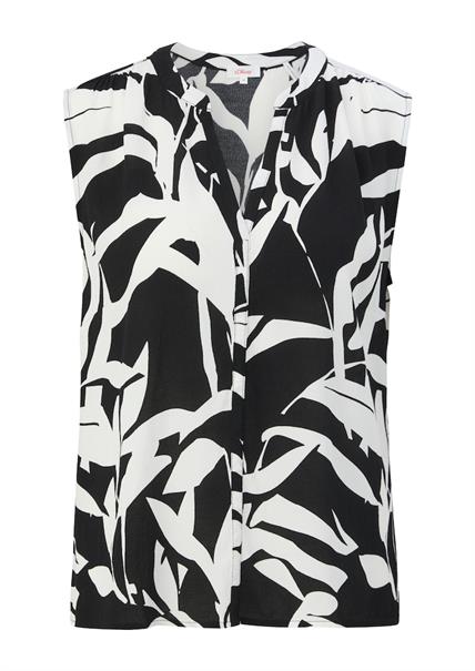 Bluse schwarz ,weiß