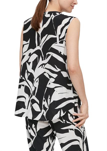 Bluse schwarz ,weiß