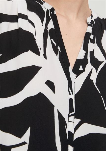 Bluse schwarz ,weiß