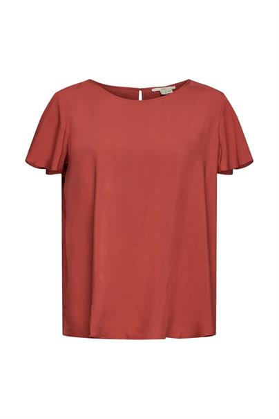 Bluse terracotta