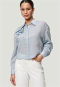 Bluse whiteblue