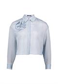 Bluse whiteblue
