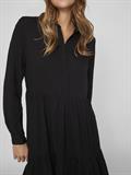 Blusenkleid black