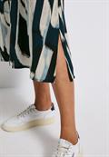 Blusenkleid mit Ikat Print tide blue
