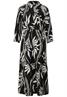 Blusenkleid mit Volants black